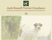 Tablet Screenshot of jackrussellgranlasco.com
